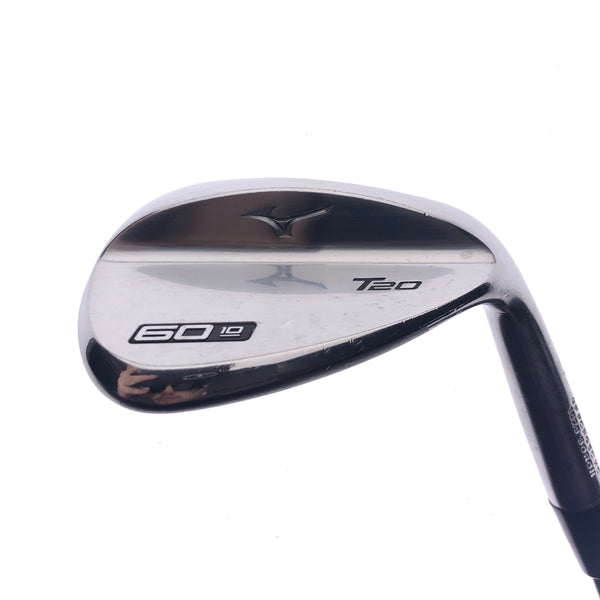 Used Mizuno T20 Satin Chrome Lob Wedge / 60.0 Degrees / Wedge Flex