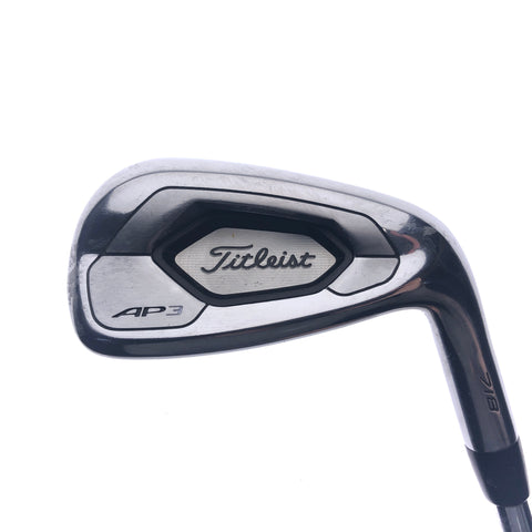 Used Titleist AP3 718 9 Iron / 35.0 Degrees / Regular Flex