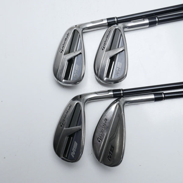 Used TaylorMade M5 Iron Set / 8 - PW + AW / Regular Flex