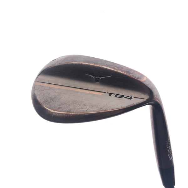 Used Mizuno T24 Denim Copper Lob Wedge / 58.0 Degrees / Stiff Flex