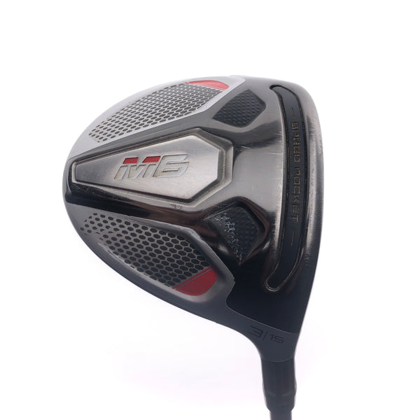 Used TaylorMade M6 3 Fairway Wood / 15 Degrees / Stiff Flex