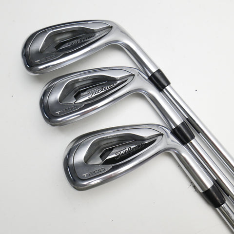 Used Titleist T200 Iron Set / 5 - PW / X-Stiff Flex - Replay Golf 