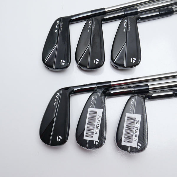 Used TaylorMade P770 2023 Black Iron Set / 5 - PW / Regular Flex