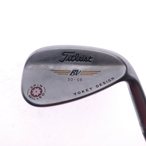 Used Titleist Vokey Spin Milled Approach Wedge / 50.0 Degrees / Wedge Flex