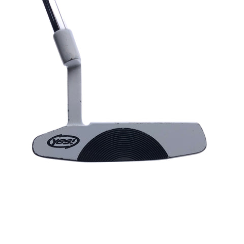 Used YES Callie 12 Mid White Putter / 34.0 Inches / Left-Handed - Replay Golf 