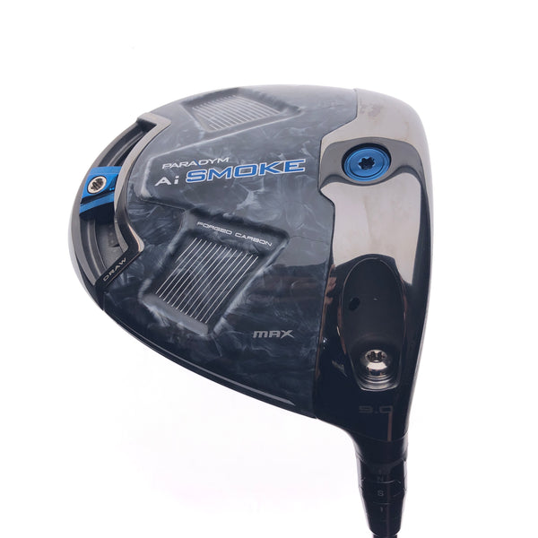 Used Callaway Paradym Ai Smoke MAX Driver / 9.0 Degrees / X-Stiff Flex