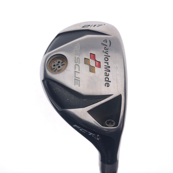 Used TaylorMade Rescue 11 TP 2 Hybrid / 17 Degrees / Stiff Flex - Replay Golf 