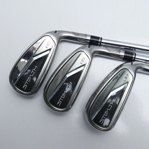 Used TaylorMade Stealth HD Iron Set / 5 - PW / Regular Flex