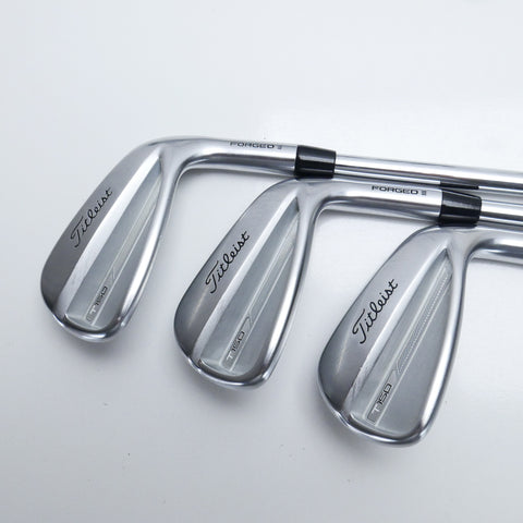 Used Titleist T150 2023 Iron Set / 4 - PW / Stiff Flex