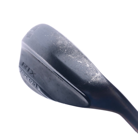 Used Cleveland RTX ZipCore Black Satin Lob Wedge / 58.0 Degrees / Wedge Flex