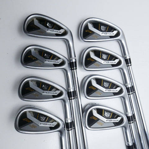 Used Wilson FG Tour F5 Iron Set / 3 - PW / Regular Flex