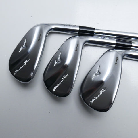 Used Mizuno Pro 245 Iron Set / 5 - PW / Stiff Flex