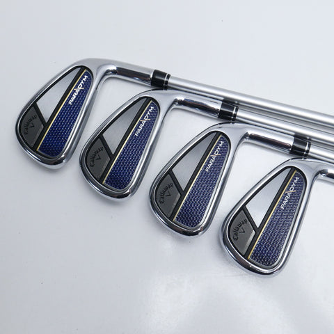 Used Callaway Paradym Iron Set / 4 - PW / A Flex