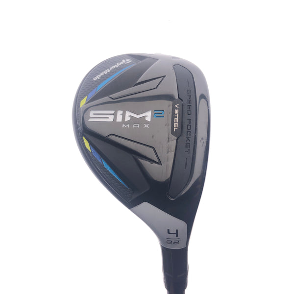 Used TaylorMade Sim2 Max Rescue 4 Hybrid / 17 Degrees / Stiff Flex