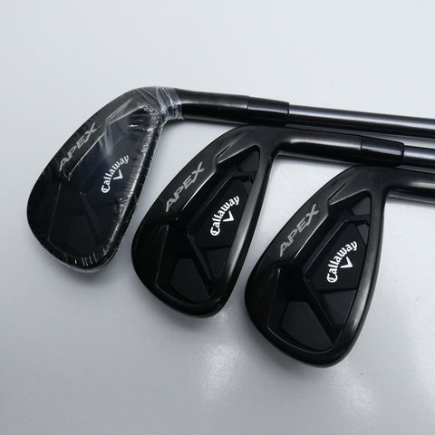 Used Callaway Apex Forged Black Iron Set / 6 - PW / Regular Flex