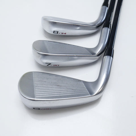 Used Cleveland Launcher UHX Iron Set / 6 - PW + DW / Regular Flex