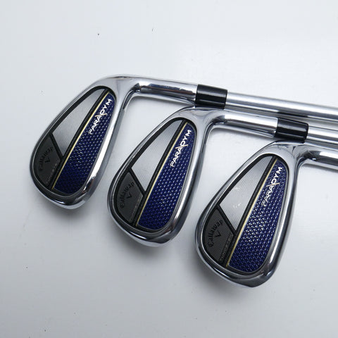 Used Callaway Paradym Iron Set / 4 - PW / Stiff Flex