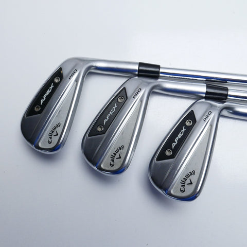 Used Callaway Apex Pro 24 Iron Set / 4 - PW / Stiff Flex