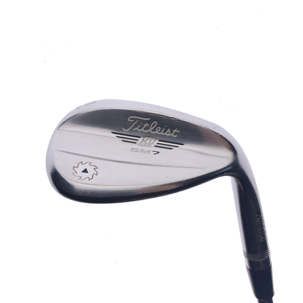 Used Titleist Vokey SM7 Tour Chrome Lob Wedge / 58.0 Degrees / Wedge Flex