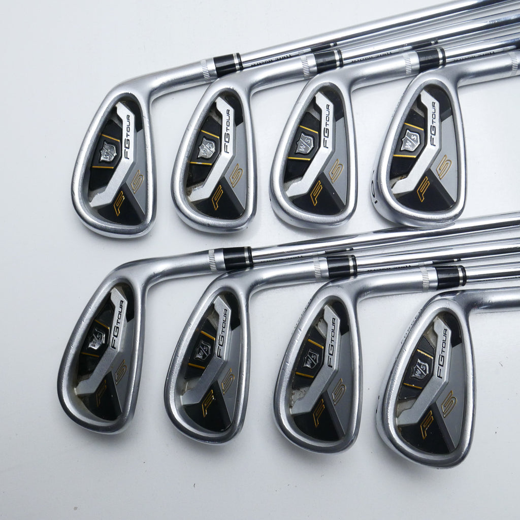 Used Wilson FG Tour F5 Iron Set / 3 - PW / Regular Flex