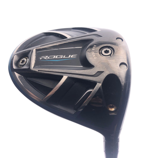 Used Callaway Rogue Sub Zero Driver / 9.0 Degrees / Stiff Flex