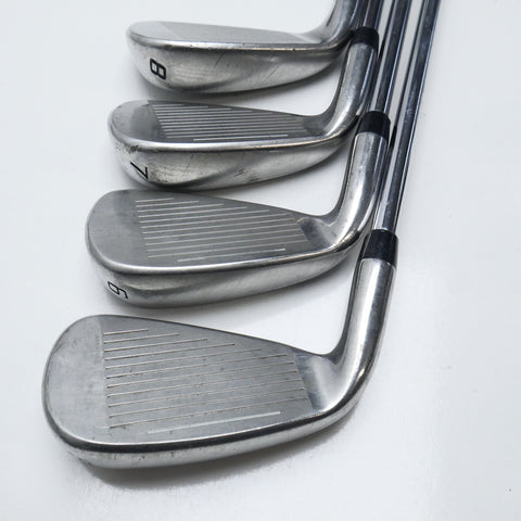 Used Cobra King F8 One Length Iron Set / 5 - PW + GW / Regular Flex