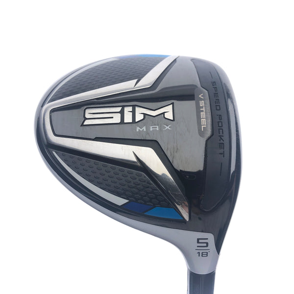 Used TaylorMade SIM Max 5 Fairway Wood / 18 Degrees / Ladies Flex