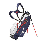 Mizuno BR-DRI Waterproof Golf Stand Bag (Navy/White) - Replay Golf 