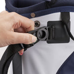 Mizuno BR-DRI Waterproof Golf Stand Bag (Navy/White) - Replay Golf 