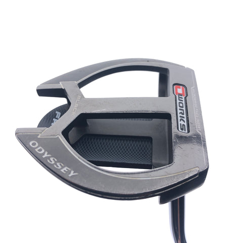Used Odyssey O-Works Black 2-Ball Fang Putter / 35.0 Inches