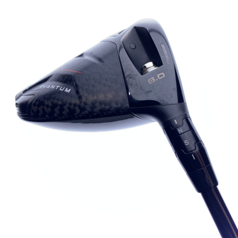 Used Callaway Quantum Triple Diamond Driver / 8.0 Degrees / Stiff Flex