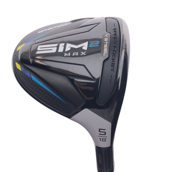 Used TaylorMade Sim2 Max 5 Fairway Wood / 18 Degrees / Stiff Flex