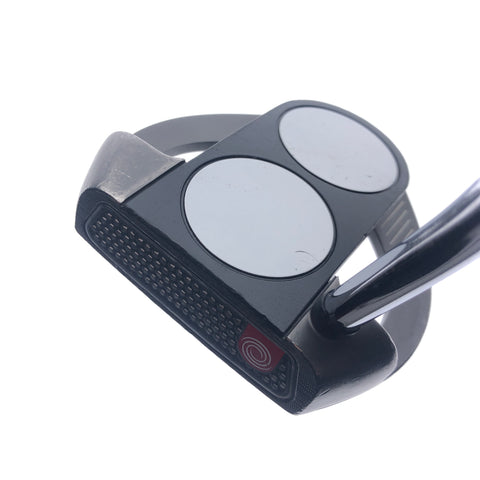Used Odyssey O-Works Black 2-Ball Fang Putter / 35.0 Inches