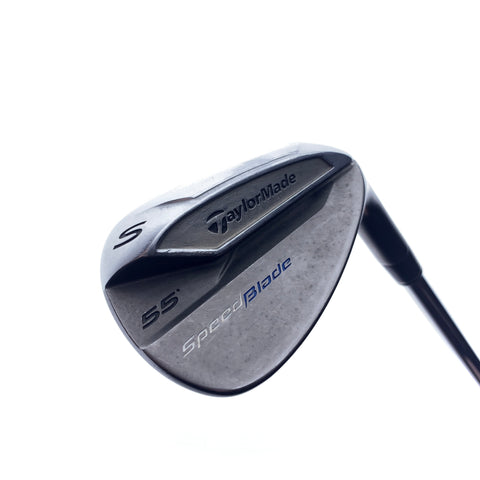 Used TaylorMade SpeedBlade Sand Wedge / 55.0 Degrees / Wedge Flex