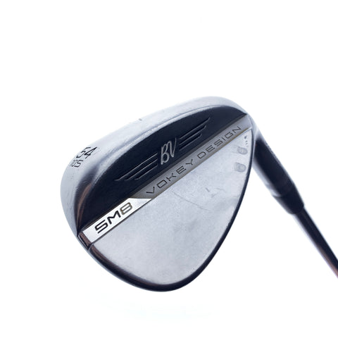 Used Titleist Vokey SM8 Tour Chrome Sand Wedge / 54.0 Degrees / Wedge Flex