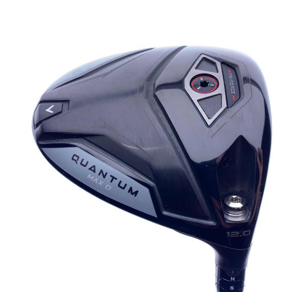 Used Callaway Quantum Max D Driver / 12.0 Degrees / Soft Regular Flex