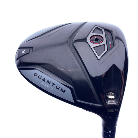 Used Callaway Quantum Max D Driver / 12.0 Degrees / Soft Regular Flex