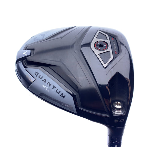 Used Callaway Quantum Max Driver / 9.0 Degrees / Stiff Flex
