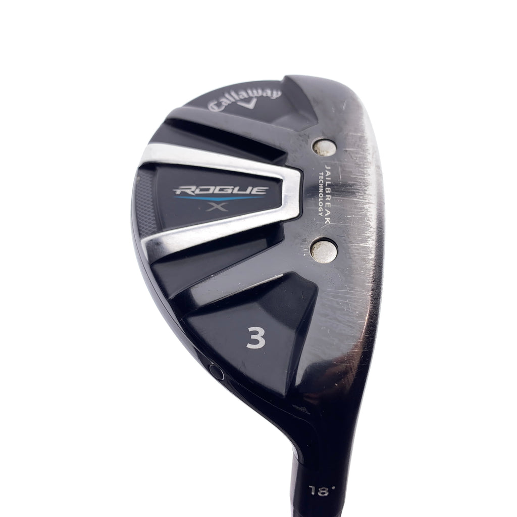 Used Callaway Rogue X 3 Hyb/Graphite Design Tour AD DI-85 X/18.0 Degrees/X-Stiff
