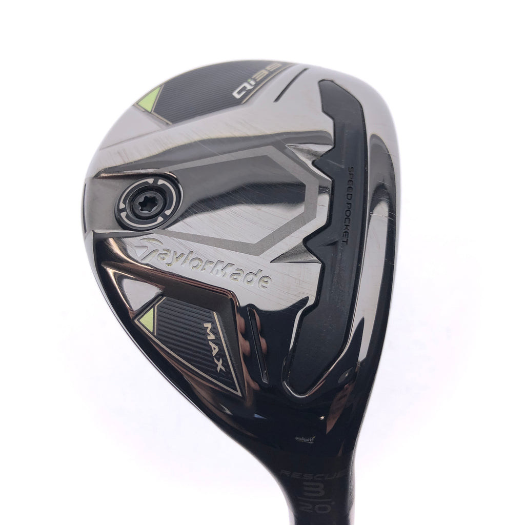 Used TaylorMade Qi35 Max 3 Hybrid / 20 Degrees / Stiff Flex