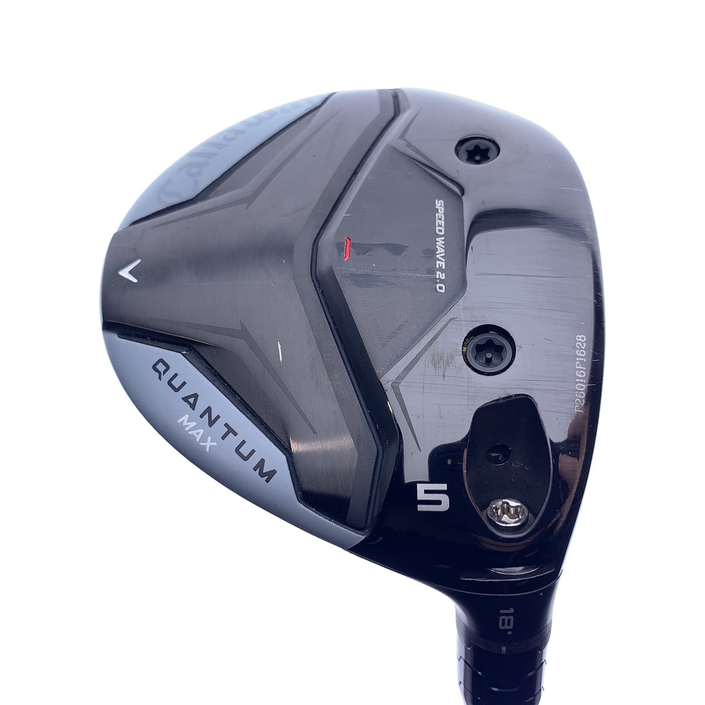 Used Callaway Quantum Max 5 Fairway Wood / 18.0 Degrees / X-Stiff Flex