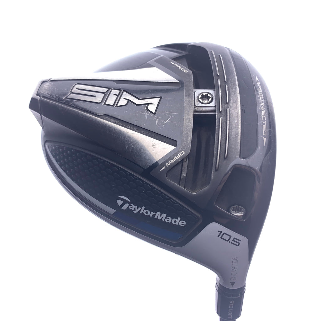Used TaylorMade SIM Driver / 10.5 Degrees / Regular Flex