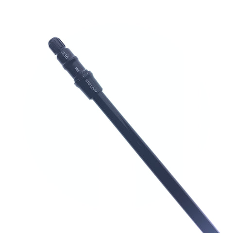 Used KBS TG Black 40 X Driver Shaft / X-Stiff Flex / TaylorMade Gen 2 Adapter