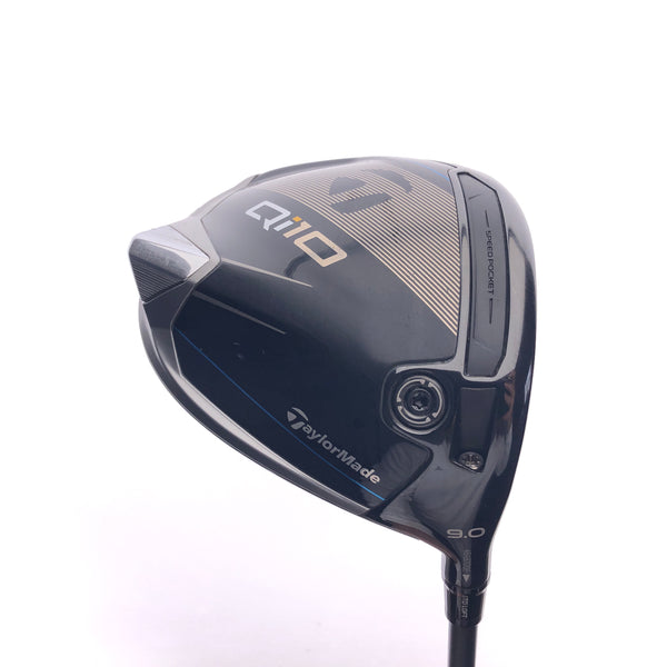 Used TaylorMade Qi10 Driver / 9.0 Degrees / Stiff Flex