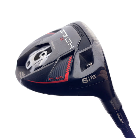 Used TaylorMade Stealth 2 Plus 5 Fairway Wood / 18.0 Degrees / X-Stiff Flex