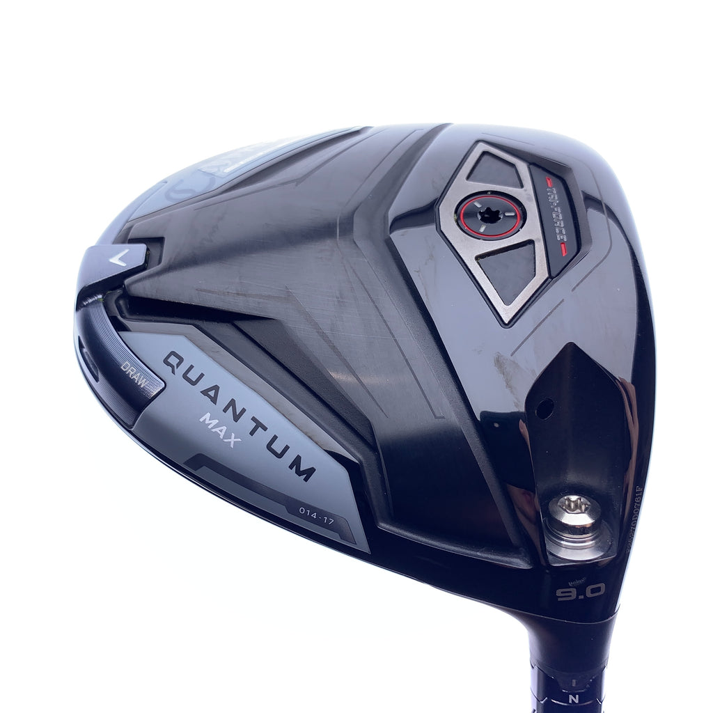 Used Callaway Quantum Max Driver / 9.0 Degrees / Stiff Flex