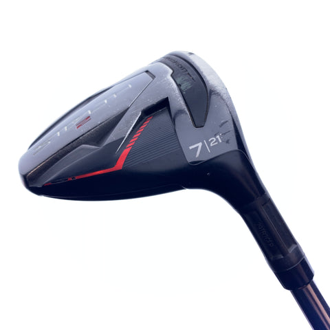 Used TaylorMade Stealth 2 7 Fairway Wood / 21.0 Degrees / Regular Flex