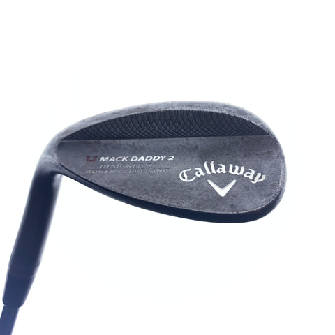 Used Callaway Mack Daddy 2 Slate Lob Wedge / 64.0 Degrees / Wedge Flex / Left-H