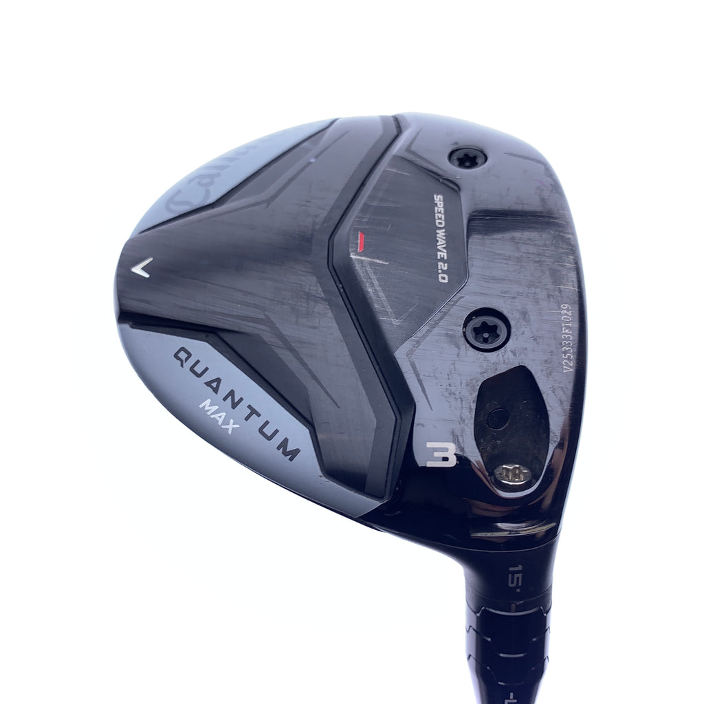 Used Callaway Quantum Max 3 Fairway Wood / 15.0 Degrees / Soft Regular Flex
