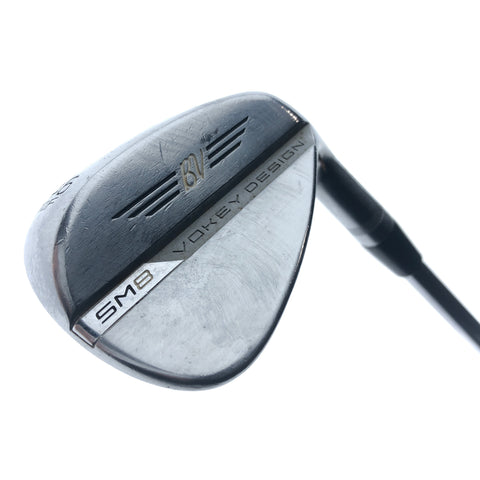 Used Titleist Vokey SM8 Tour Chrome Pitching Wedge / 46.0 Degrees / Stiff Flex